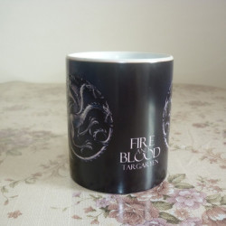 Mug thermosensible Game Of Thrones - Emblème de la Maison Targaryen