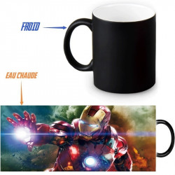 Mug Thermochromique Iron Man