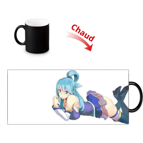 Mug thermoreactif manga hot girl