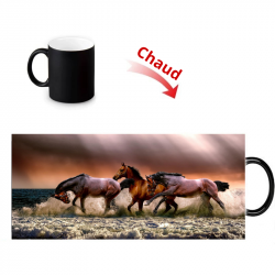 Mug thermoreactif Cheval