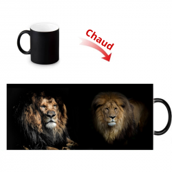 Mug thermoreactif Lion