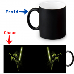 Mug magique thermoréactif Star Wars Maître Yoda