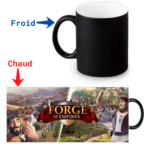 Mug thermoréactif Forge Of Empires