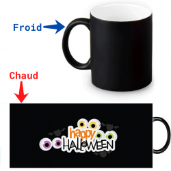 Mug thermoreactif  Art graphique Halloween