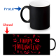 Mug thermoreactif  Happy Halloween police horreur