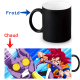 Mug thermosensible Dragon Ball Super Sangoku VS Beerus