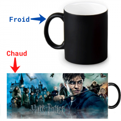 Mug thermoréactif Saga Harry Potter