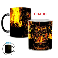 Oaieltj Mug amusant à changement de chaleur, motif navette